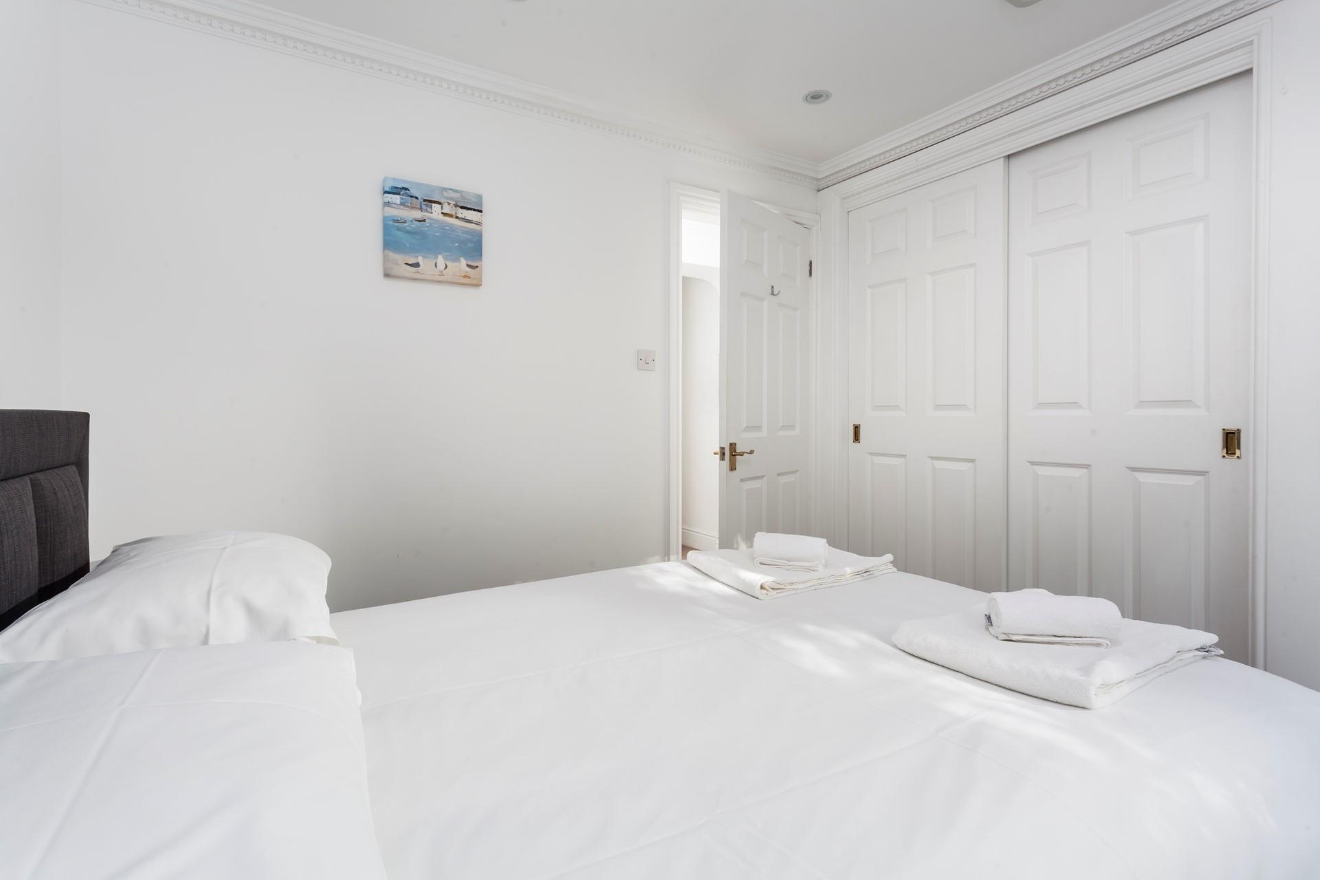 Ample storage space means you can unpack and make yourself at home. 