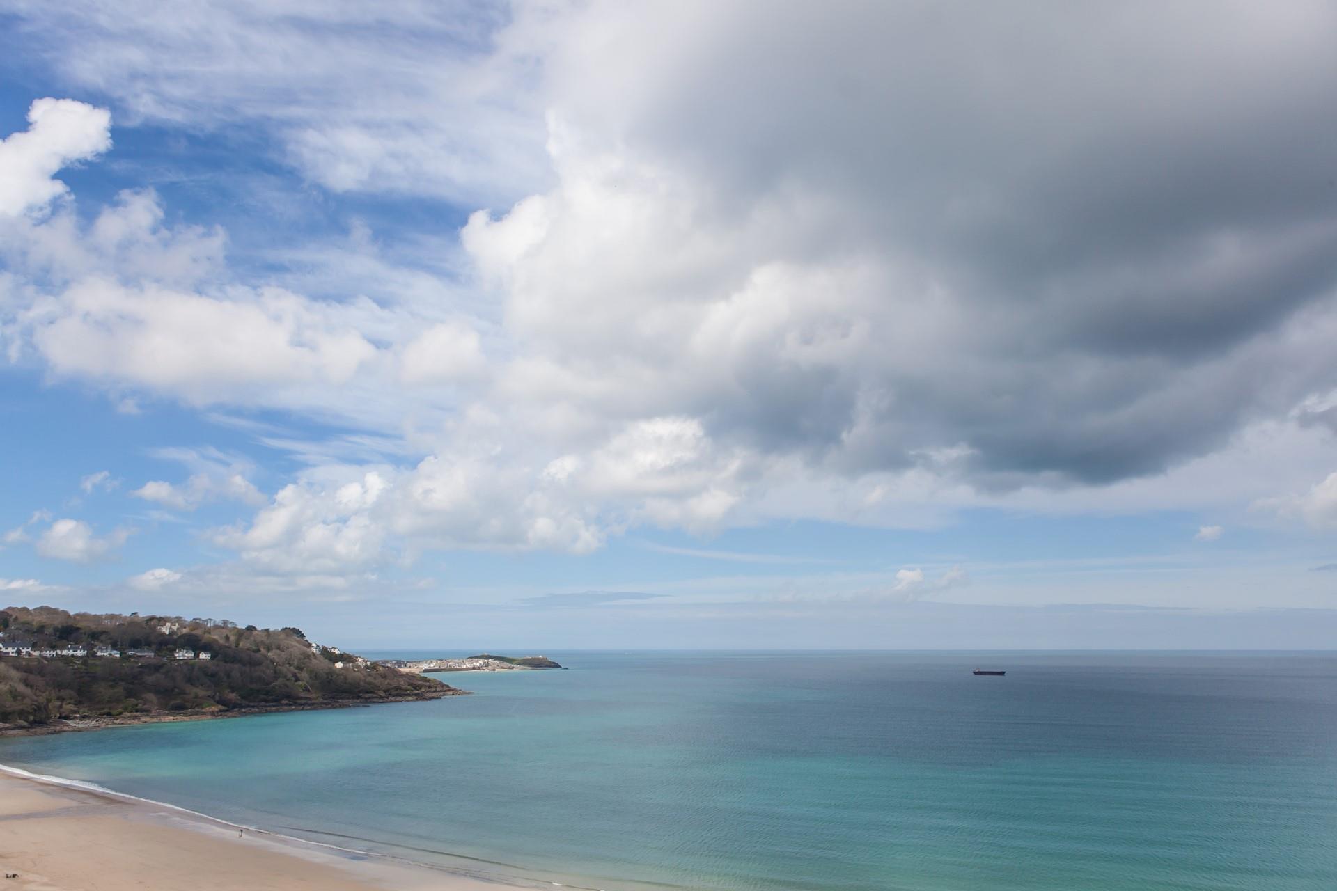 Spend a while watching the waves and you might be lucky enough to spot a pod of dolphins!
