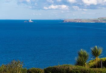 Enjoy breathtaking views towards Godrevy Lighthouse. 