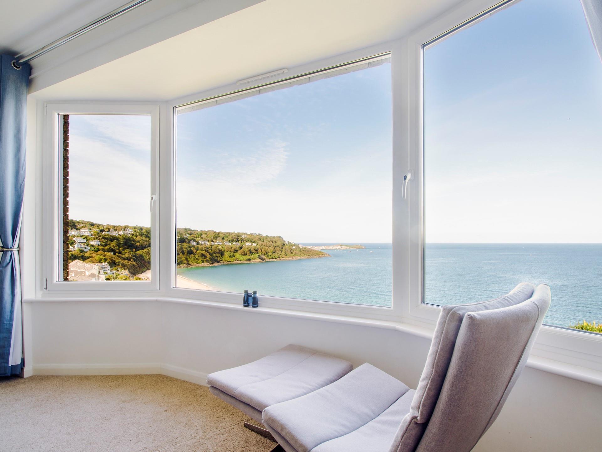 While away the days indulging in the view.