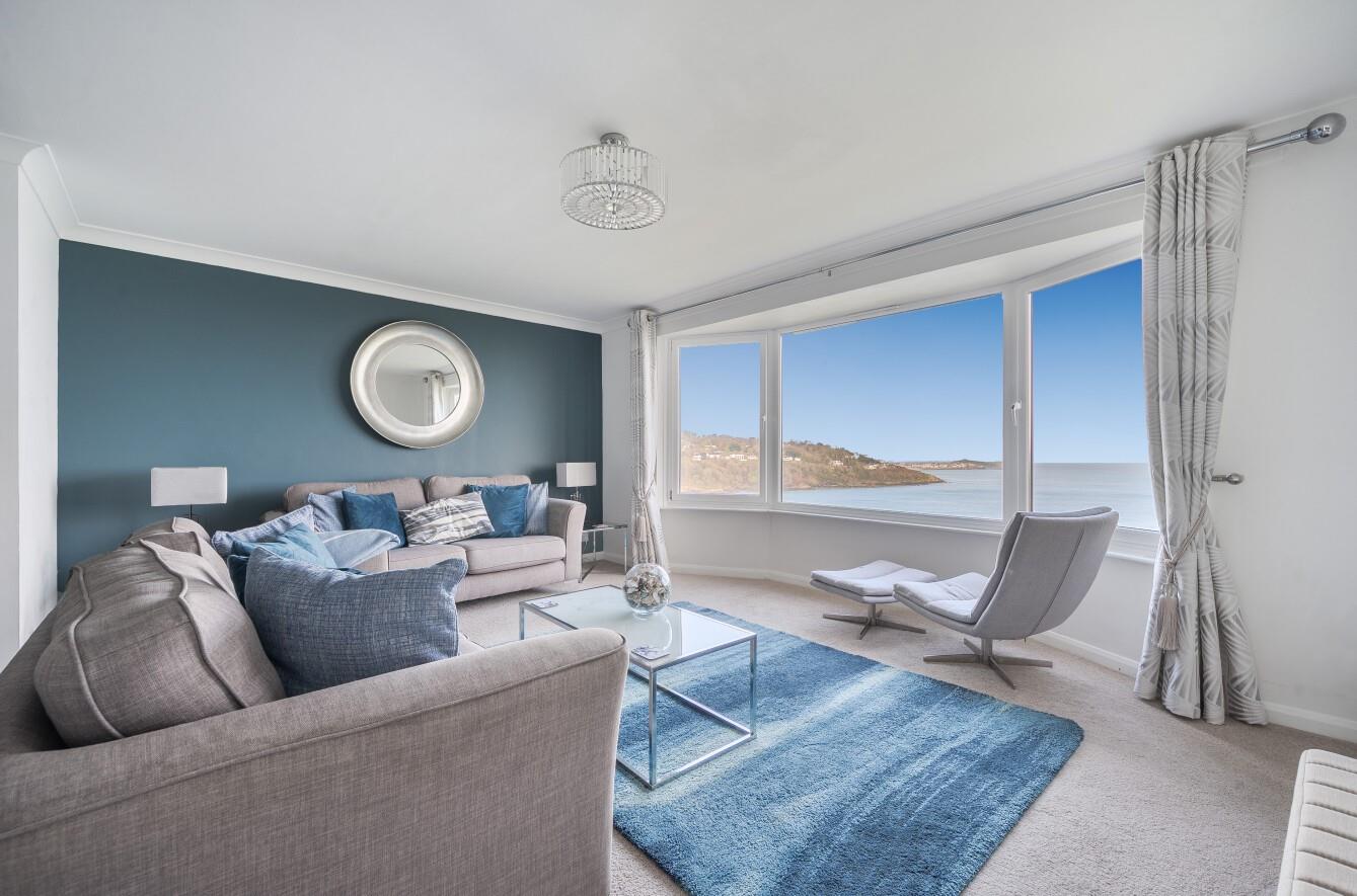 Choose a seat and settle in to enjoy the breathtaking sea view across the bay and towards St Ives.