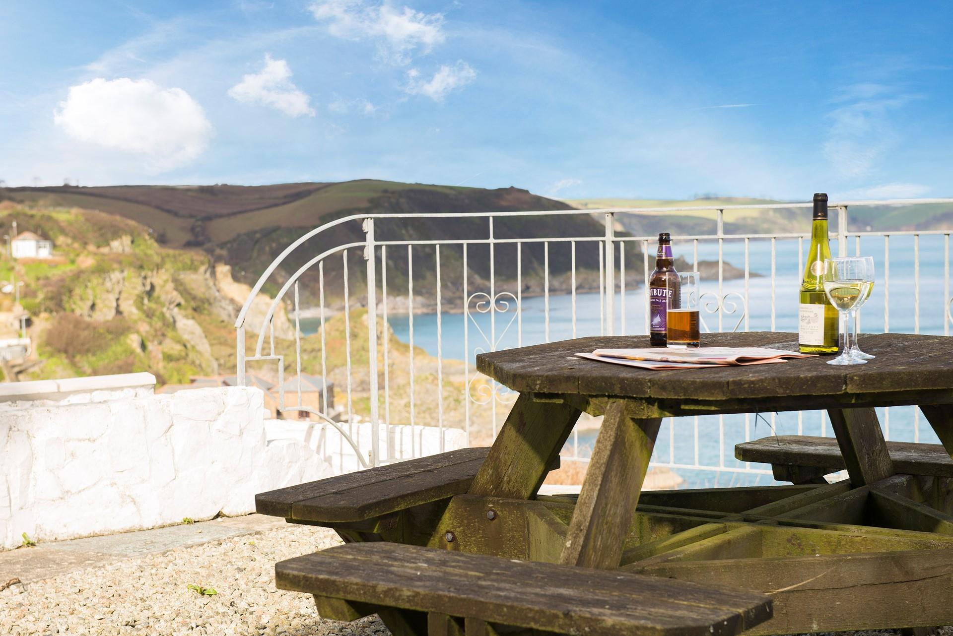 Coastal views and fresh sea air, what a wonderful way to spend a summer evening. 