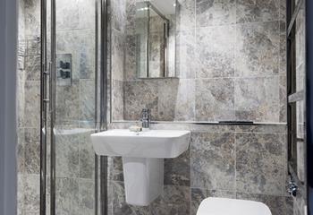 Pamper yourself in the luxurious en suite shower room. 