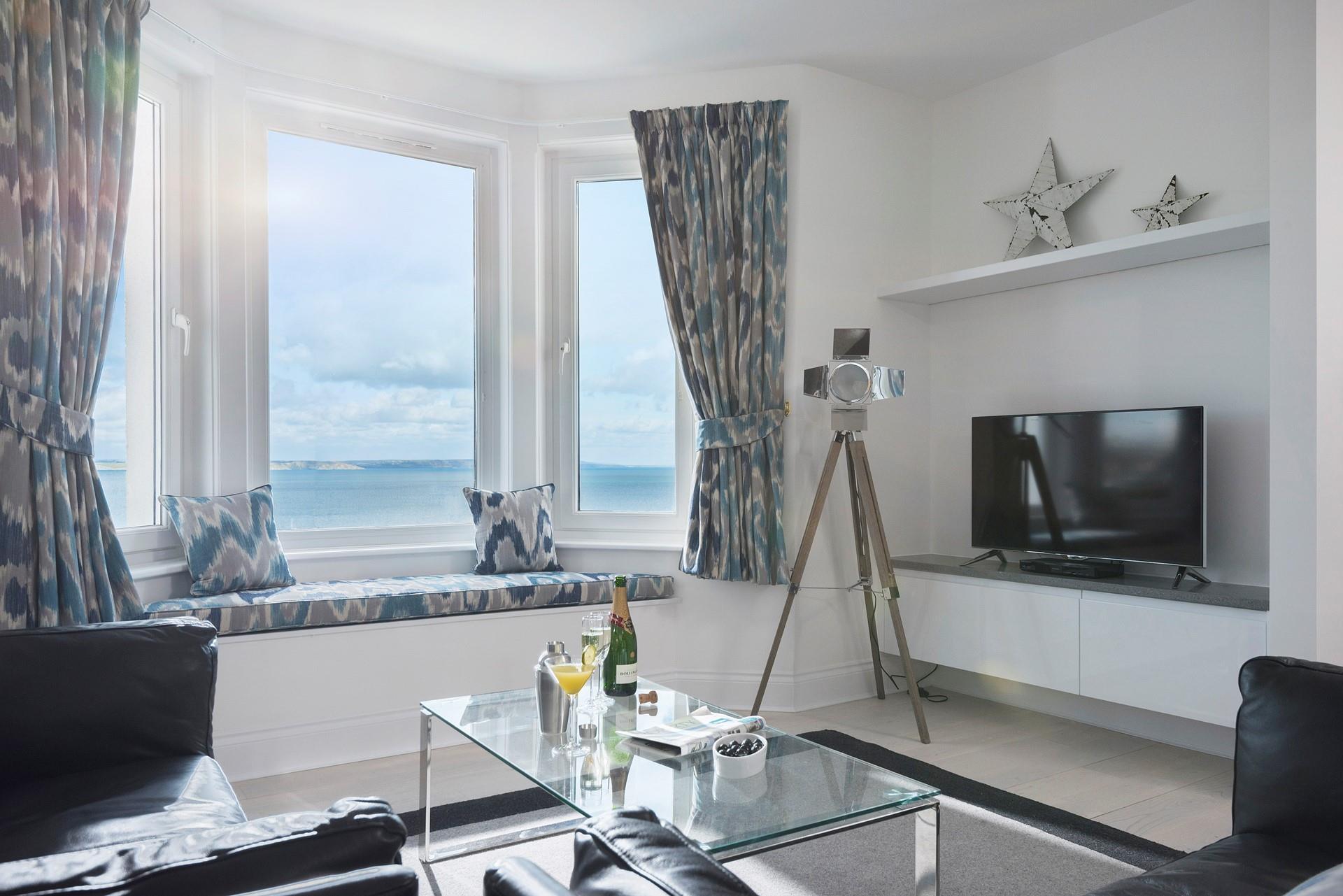 Immerse yourself in the coastal views. 