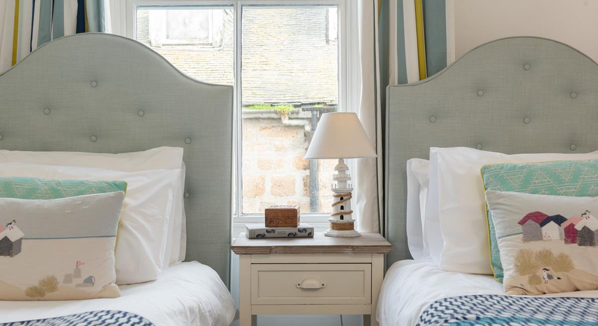 Wander back from the beach for a quiet hour of reading before heading out for the evening.