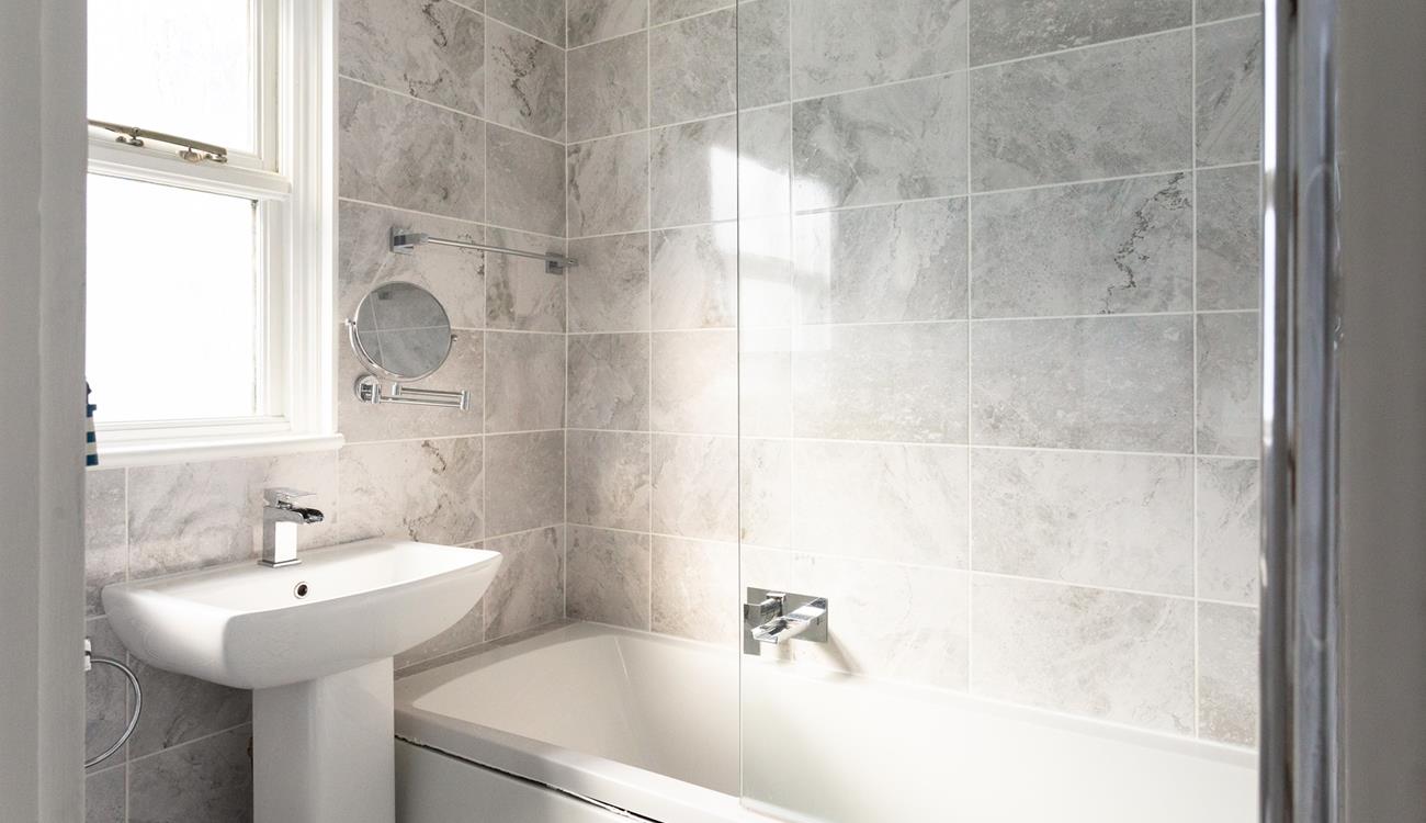 Relax and unwind with a long soak in a bubble bath.