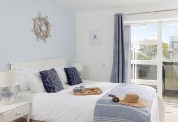 Bedroom 1 features an en-suite shower room, providing convenience and privacy for guests.