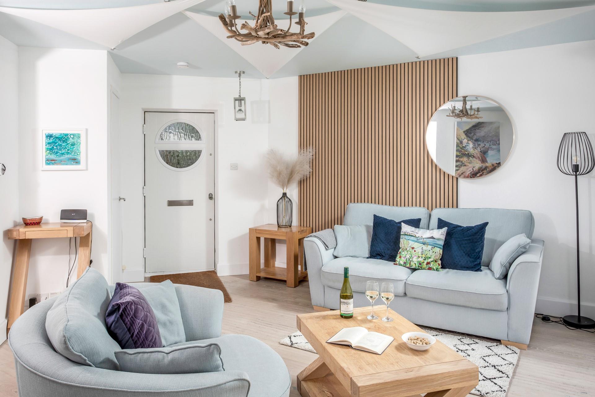 Pour yourself a glass of cold crisp wine and relax and unwind.