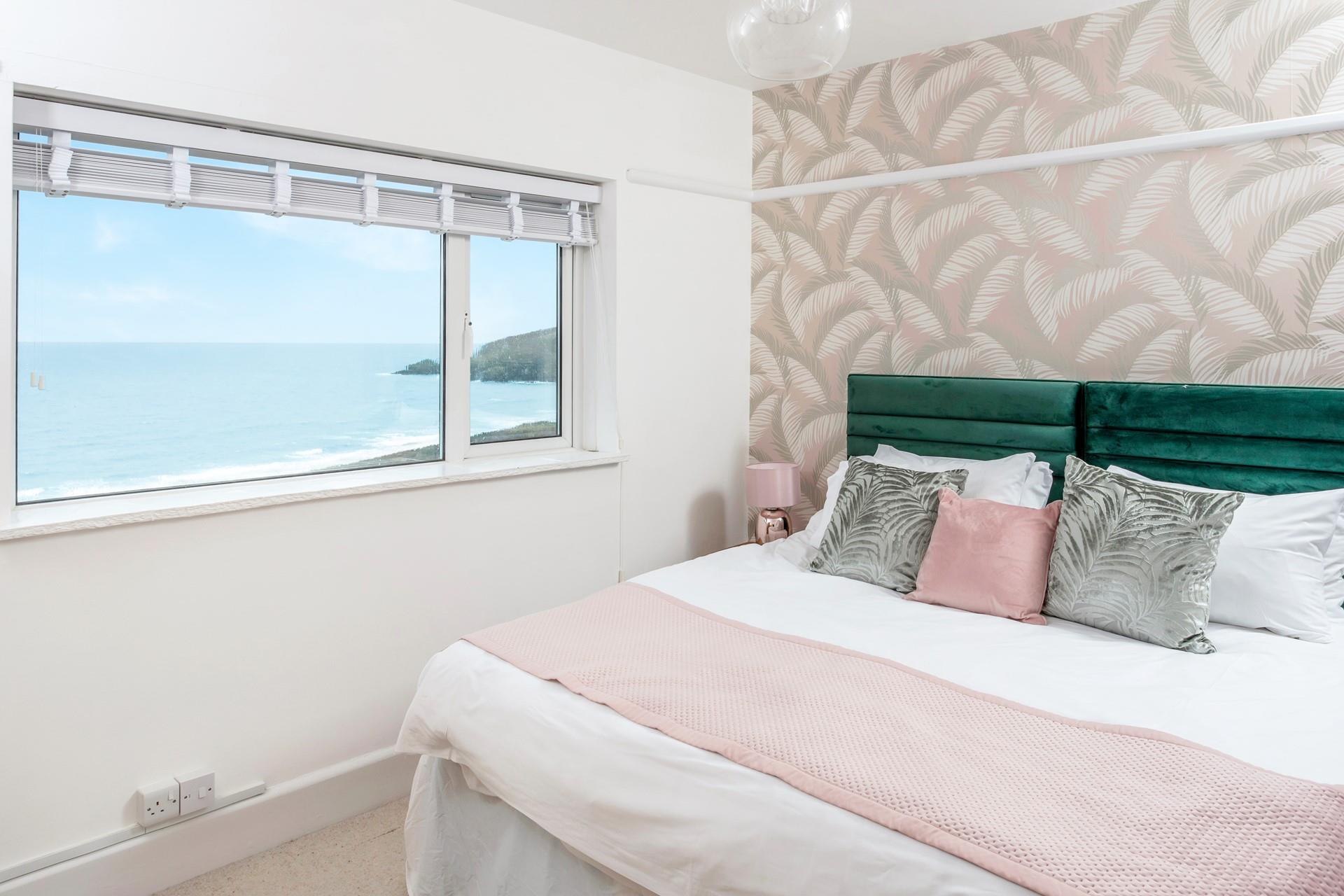 Bedroom 2 has zip and link beds which can be made up as king or twin beds, making this penthouse perfect for both families and couples.