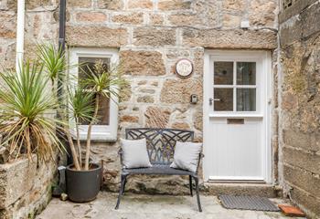 The perfect spot for your morning coffee before heading off to explore St Ives.