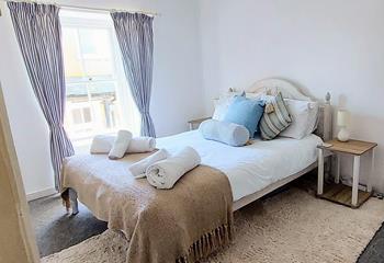You'll sleep soundly in the cosy double bedroom.