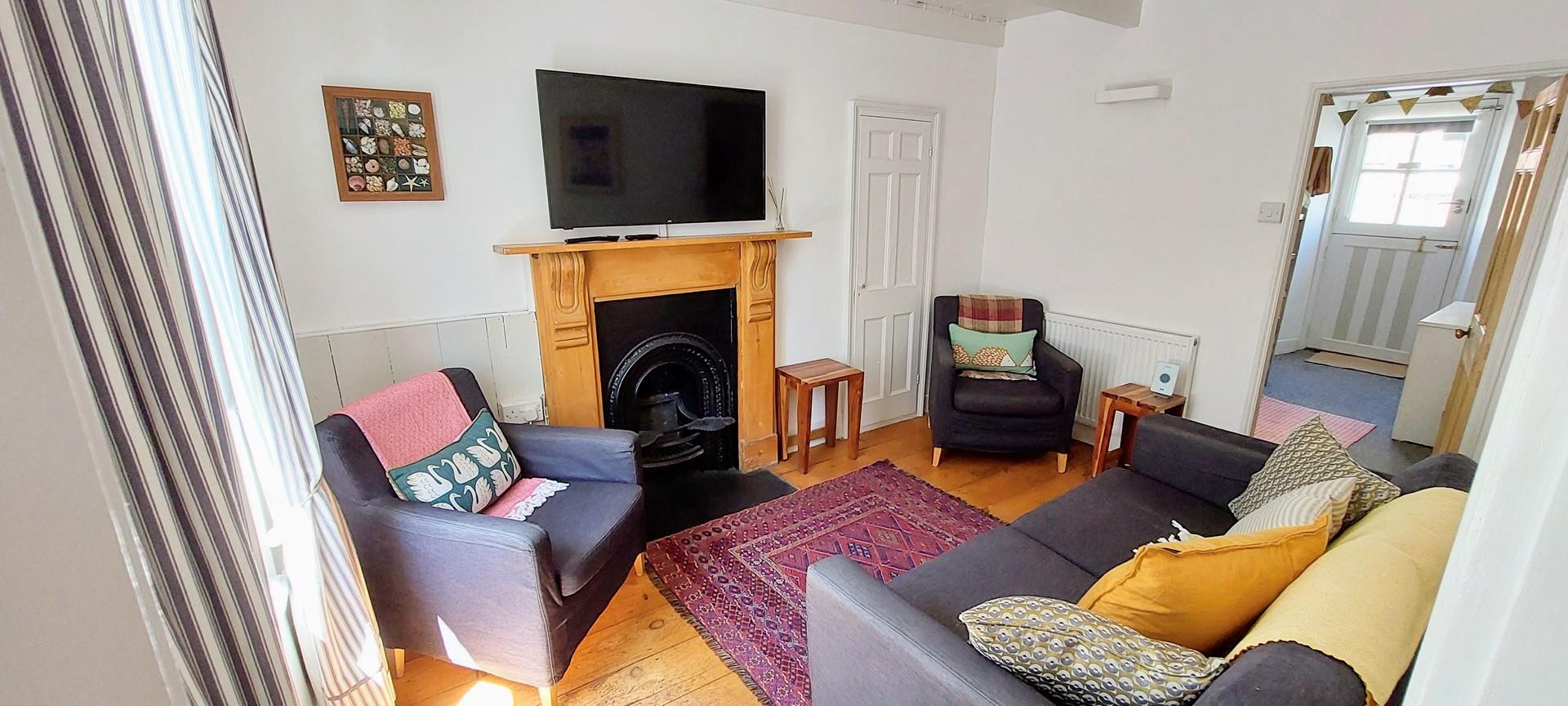 You'll find traditional cottage features throughout the property.