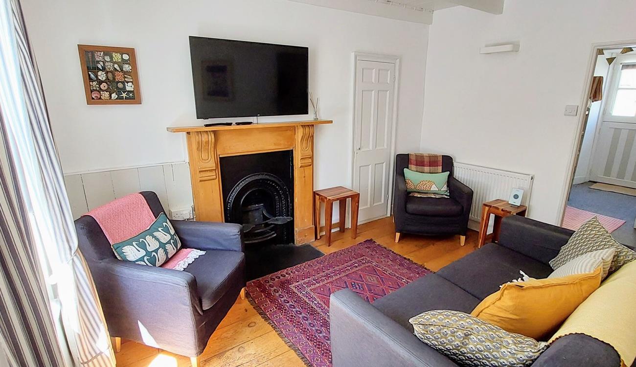 You'll find traditional cottage features throughout the property.