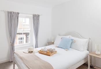 You'll sleep soundly in the cosy double bedroom.