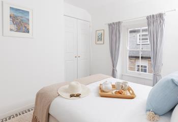 There's plenty of storage for a holiday suitcase.