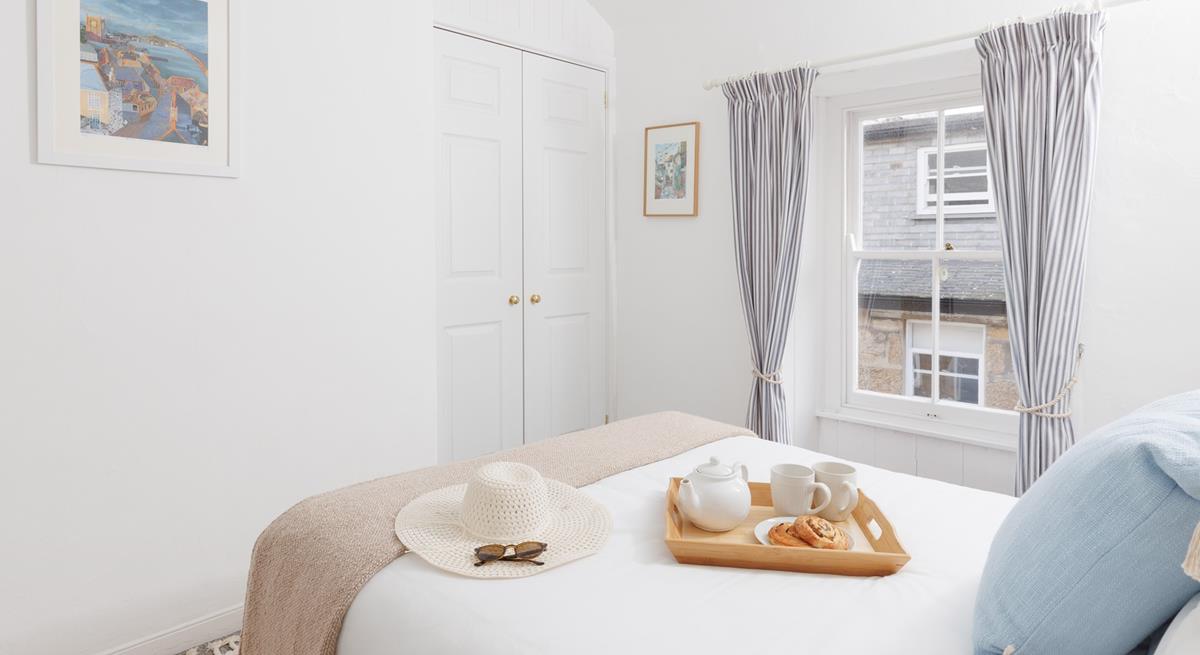 There's plenty of storage for a holiday suitcase.