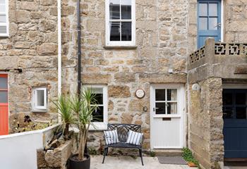 The perfect spot for your morning coffee before heading off to explore St Ives.