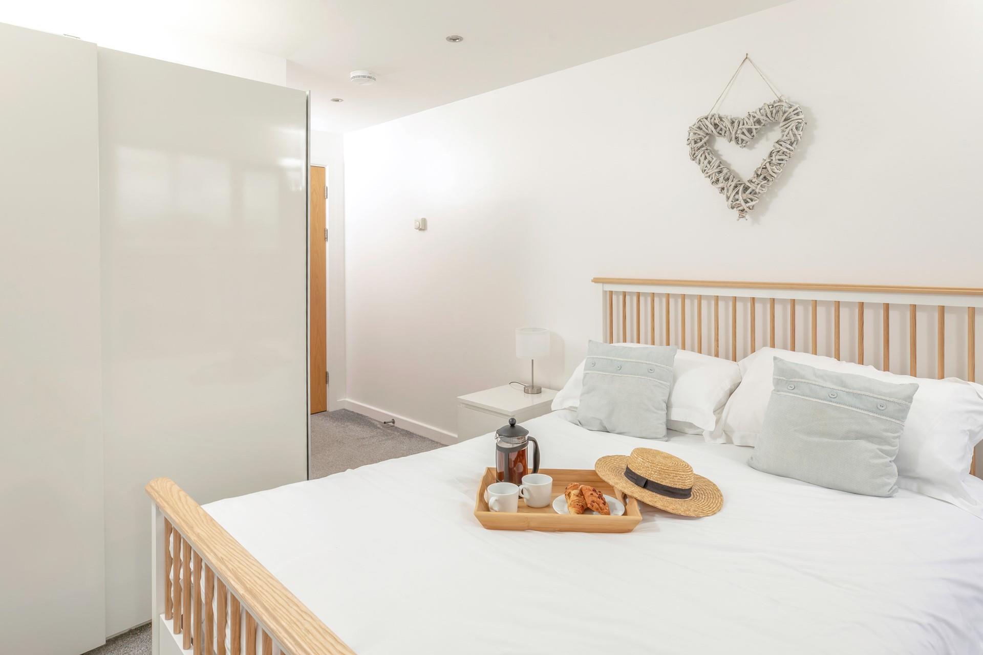 Start the day with breakfast in bed, what a treat!