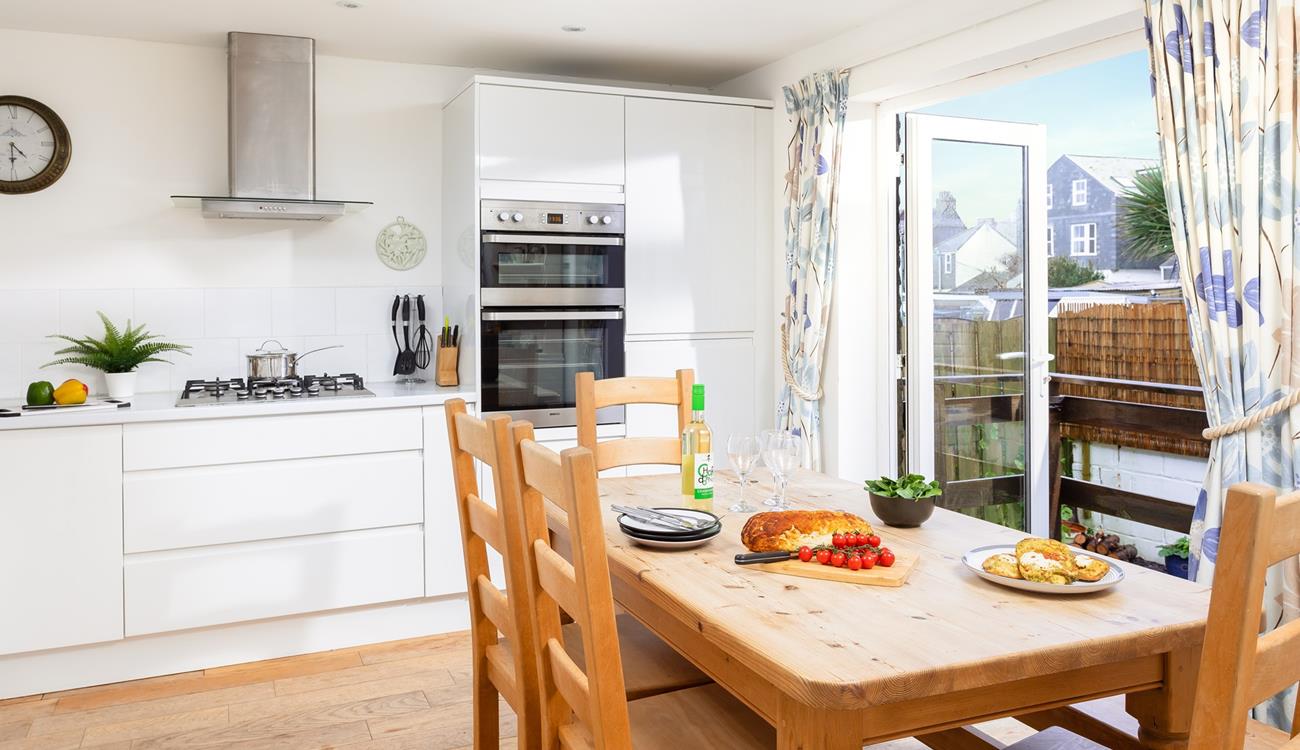 Listen to the morning bird song whilst eating a tasty cooked breakfast.