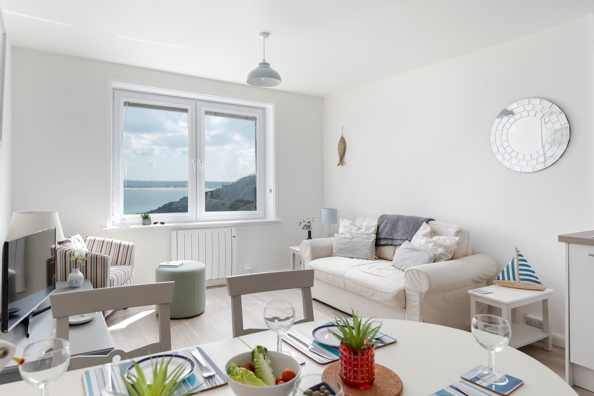 Cosy up on the sofa and get lost in a good book or catch up on your favourite shows.