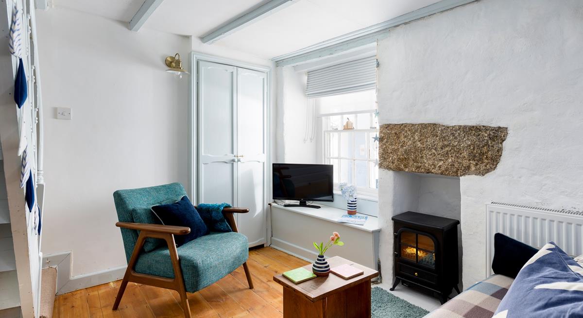 Turn on the fire on chilly winter evenings and cuddle up after a blustery beach walk.