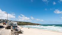 Spend your days relaxing on the soft sands of Porthmeor beach.