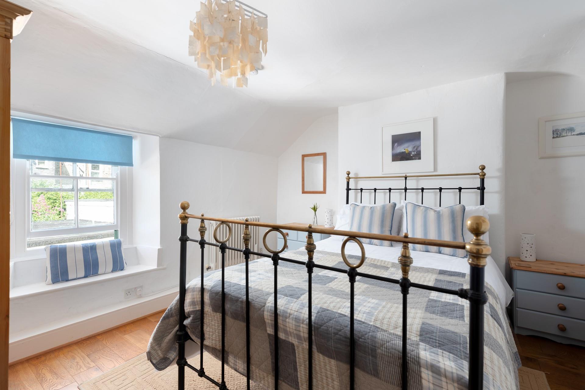 Statement furniture and crisp colours give the bedrooms a stylish and luxurious feel.