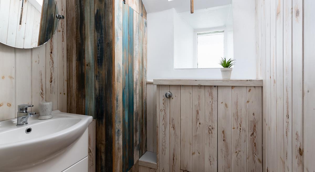 The fabulous bathroom has been thoughtfully designed and provides you with a space to get ready.