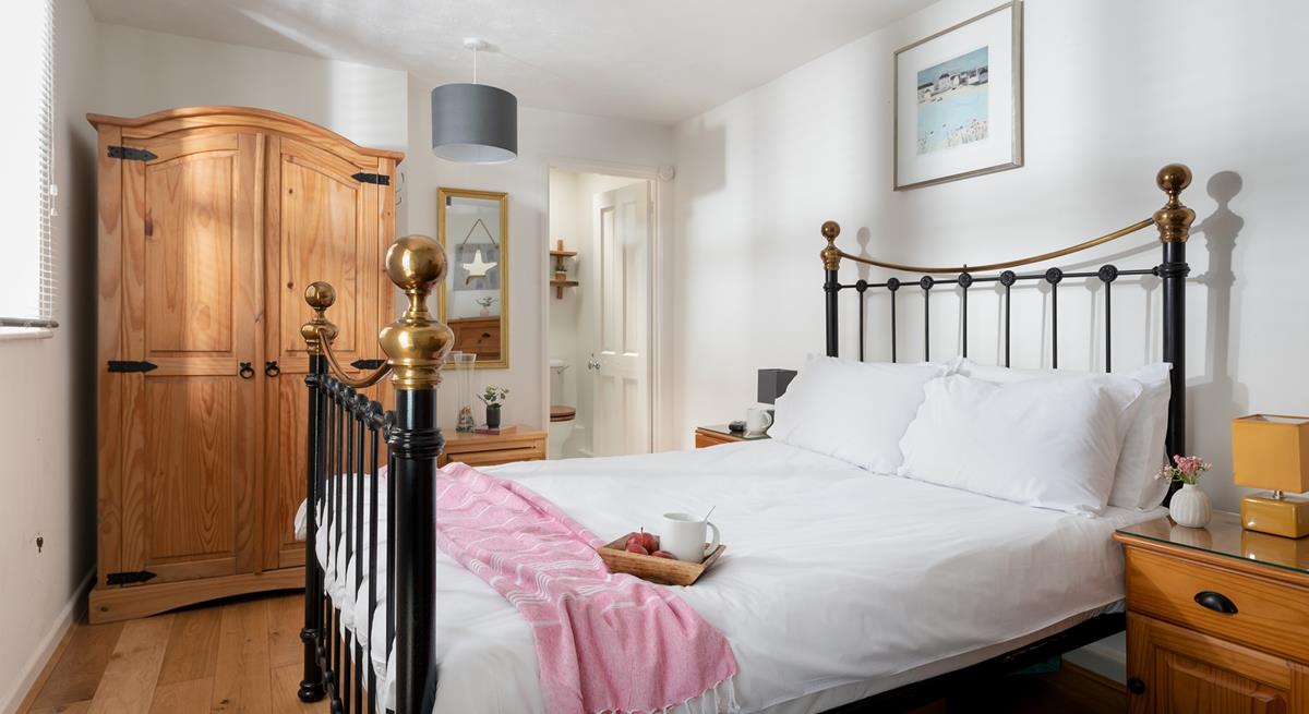 The annexe offers additional space and privacy, perfect for couples or older children.