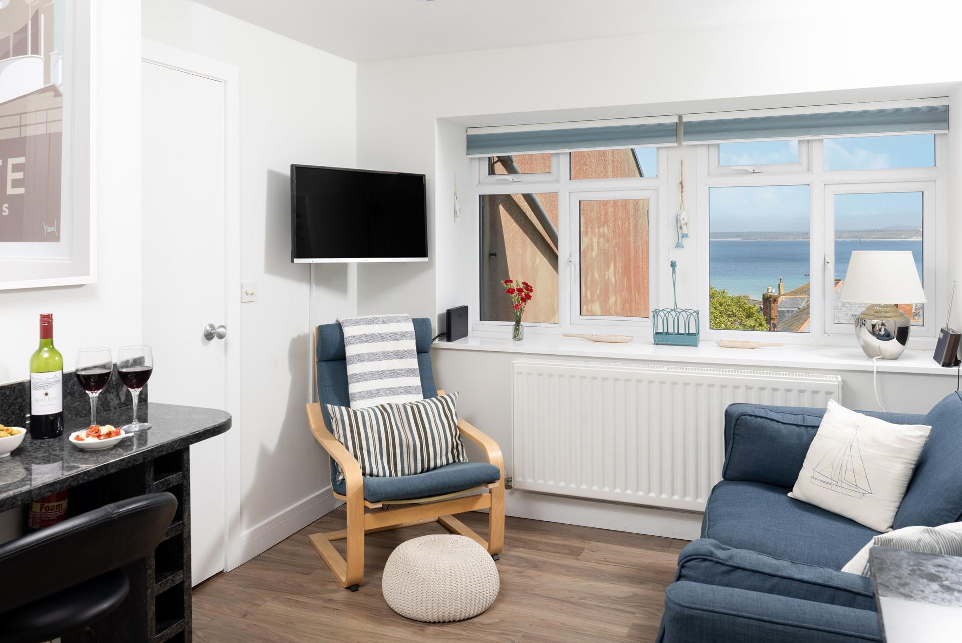 Sink into the chair with a book after the exploring the hustle and bustle of the town. 