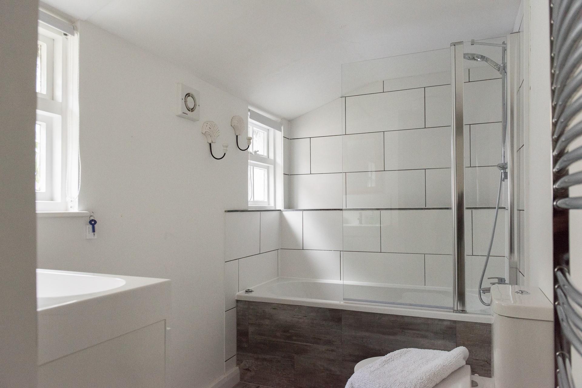 Unwind from the stresses of daily life soaking in the tub, don't forget the bubbles!