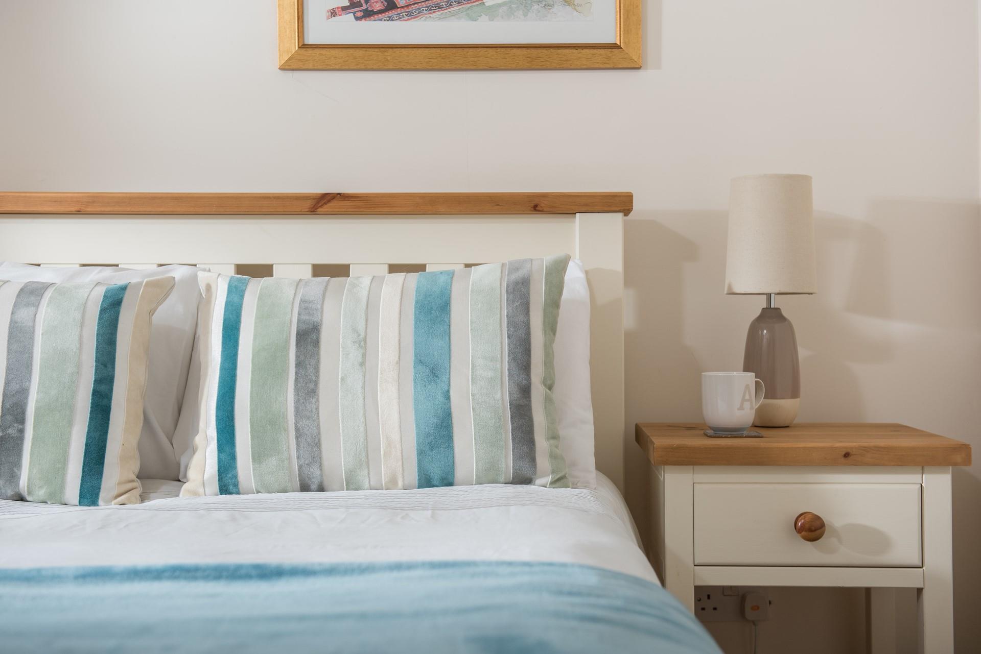 Enjoy your morning cuppa in bed while you decide on the day's plans.