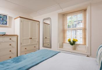 Bedroom 2 has furniture ideal for unpacking your beach clothes when you arrive.