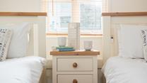 Bedroom 3 has twin beds perfect for the kids.