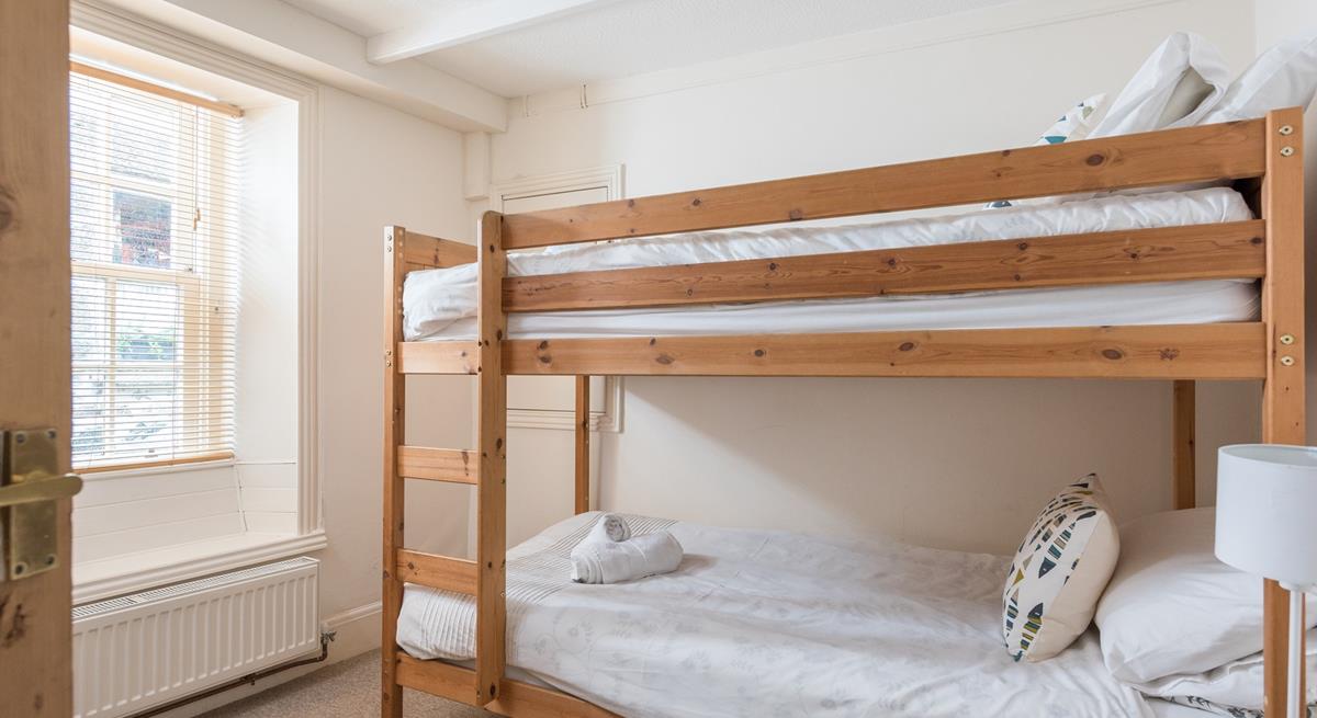 Kids will love the bunk beds.