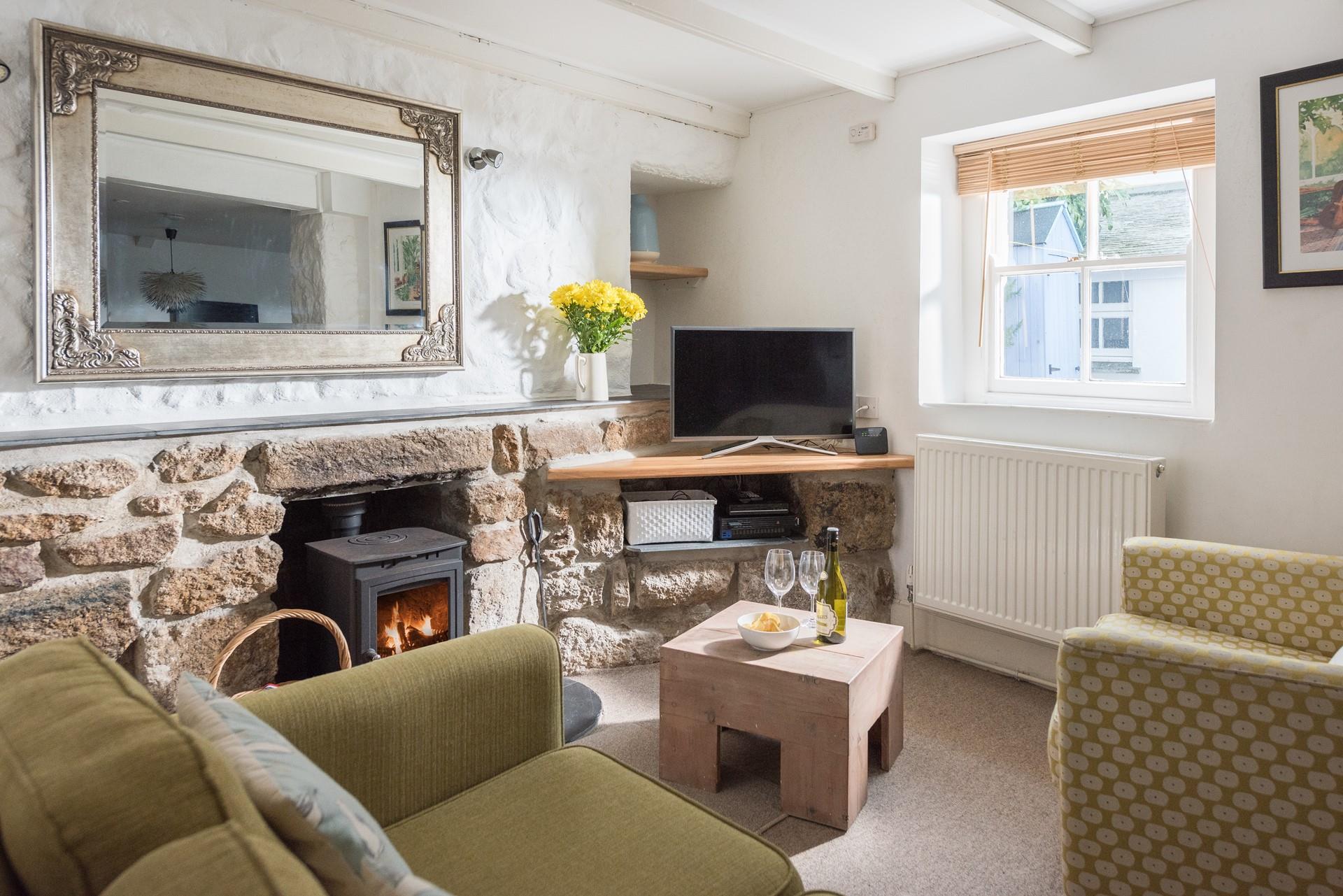 Get cosy in those winter months in front of the log burner. 