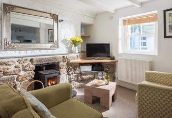 Get cosy in those winter months in front of the log burner. 