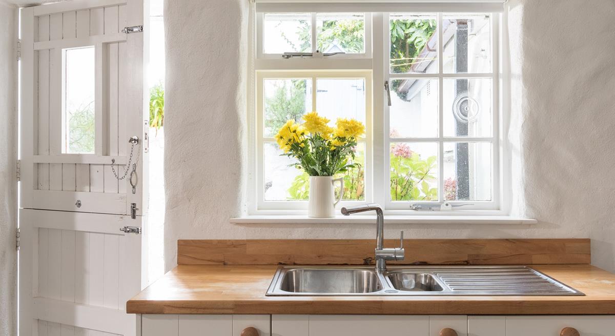 Wander out to the garden in the morning for an alfresco breakfast.