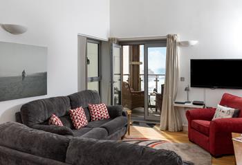 The plush sofas and cosy decor make this property feel like a real home from home.