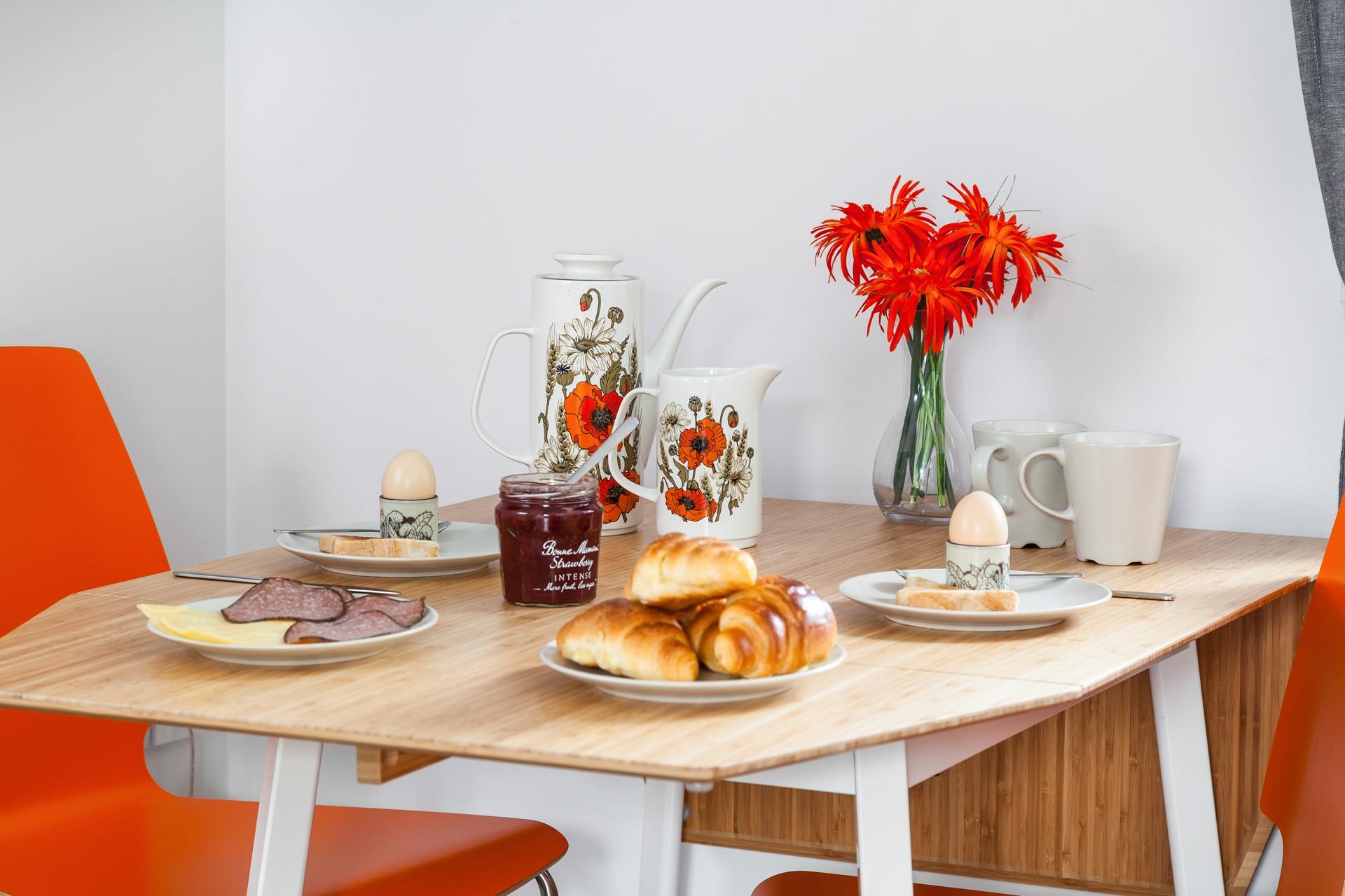 Pop down to one of the local delis and indulge in some delicious local produce to start your day.