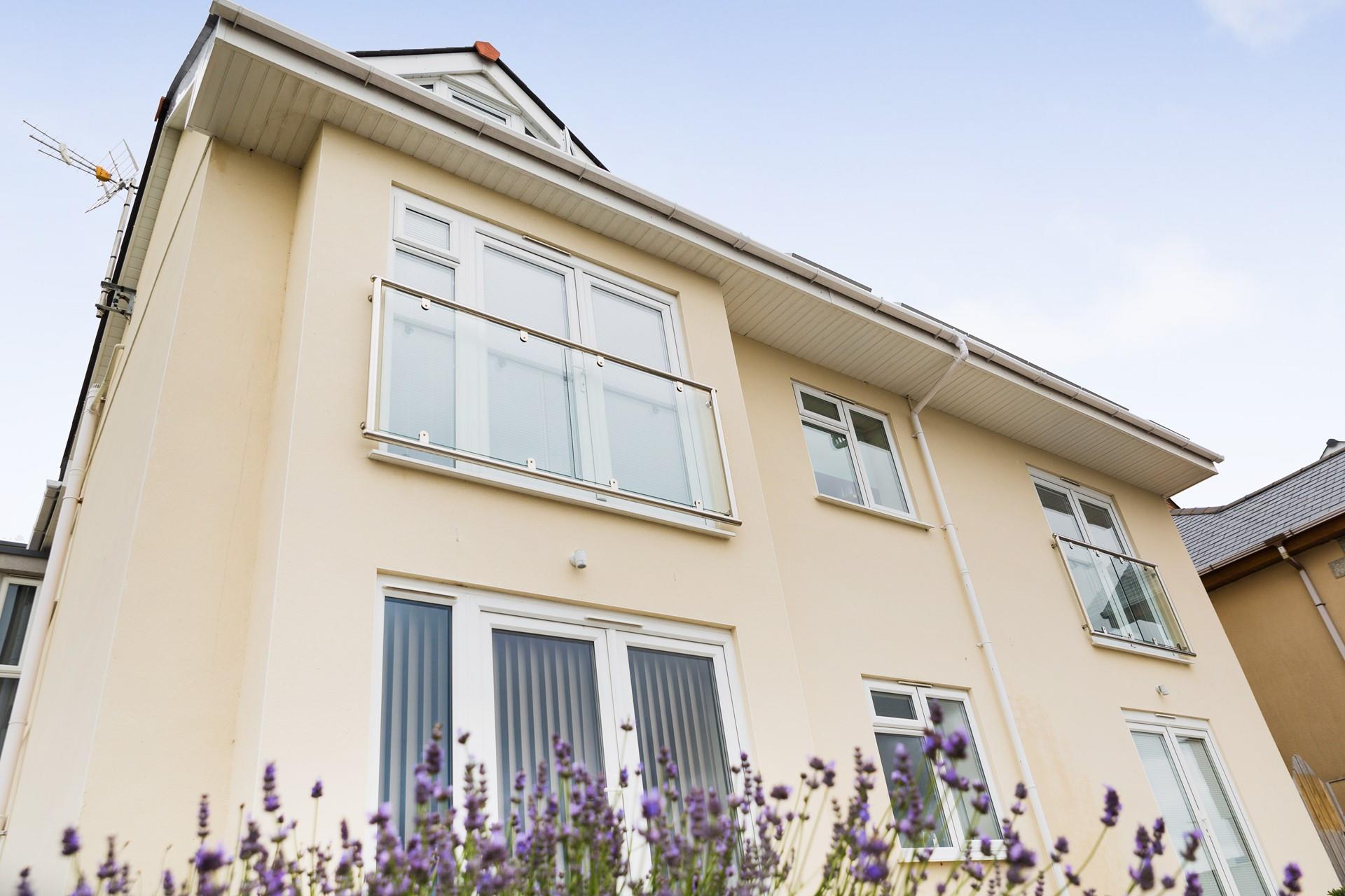 Blue Ocean is on the second floor and is accessed via stairs. 