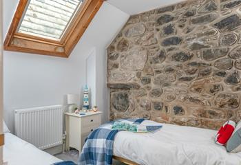 Classic cottage details are blended with modern home comforts.