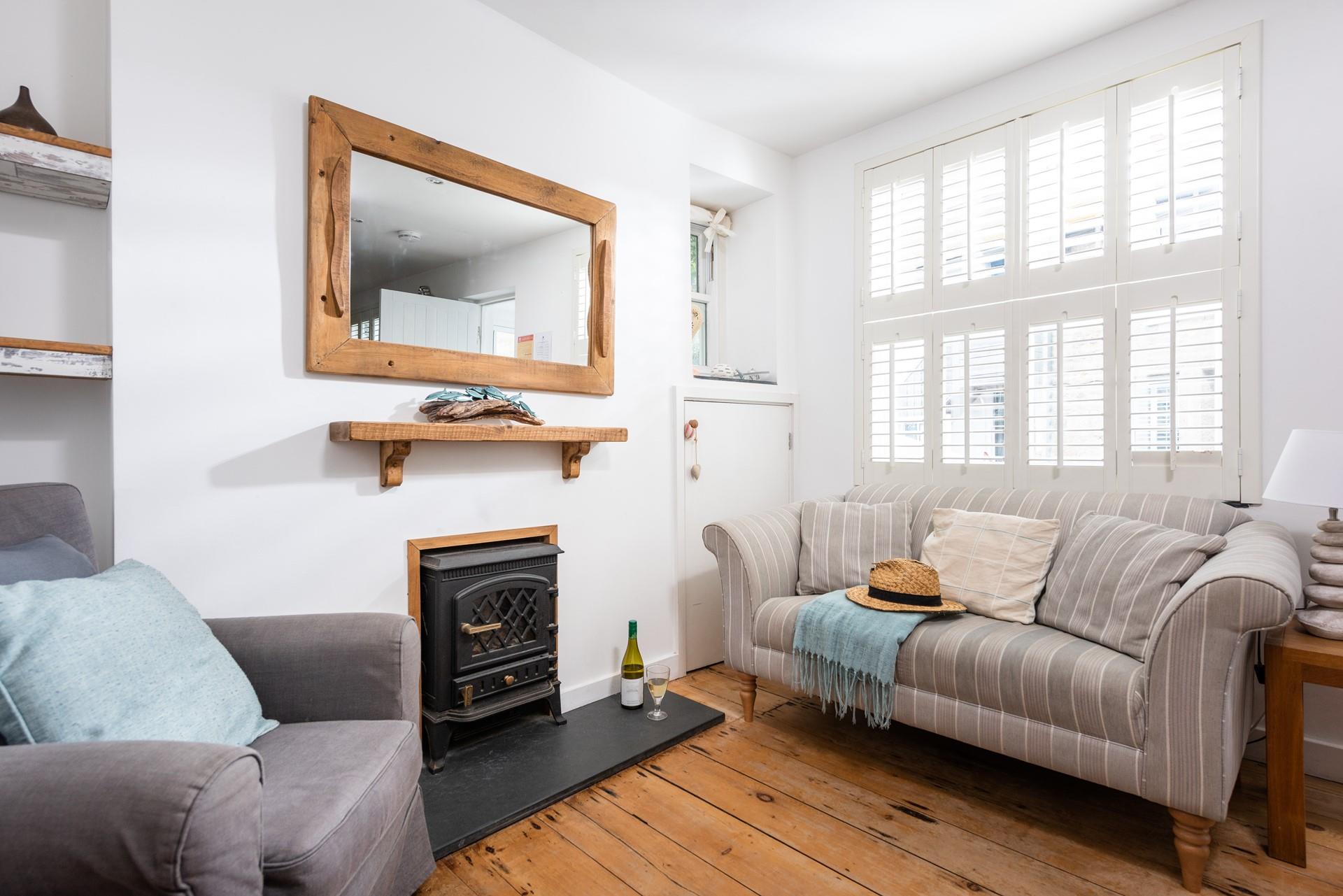 Sink into the plush sofas and unwind after a day on the beach.