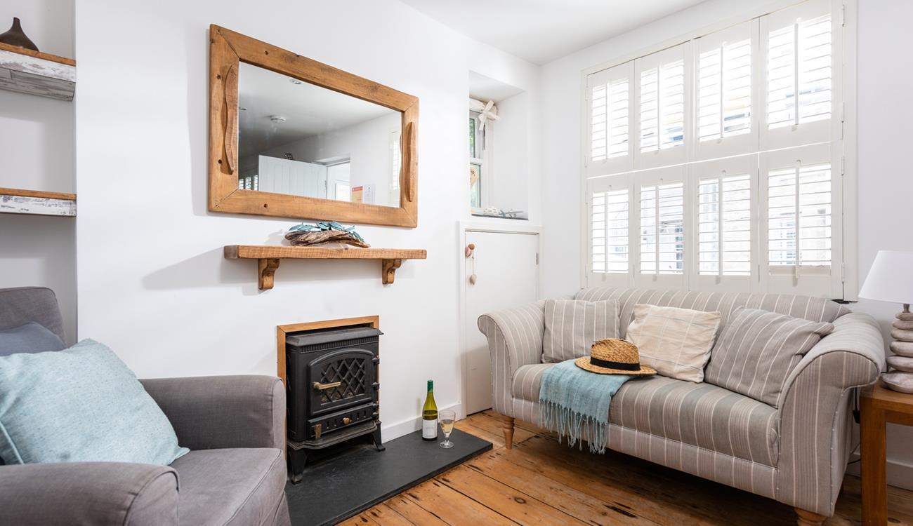 Sink into the plush sofas and unwind after a day on the beach.