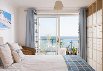 Wake up feeling refreshed and draw back the curtains to enjoy the morning view.