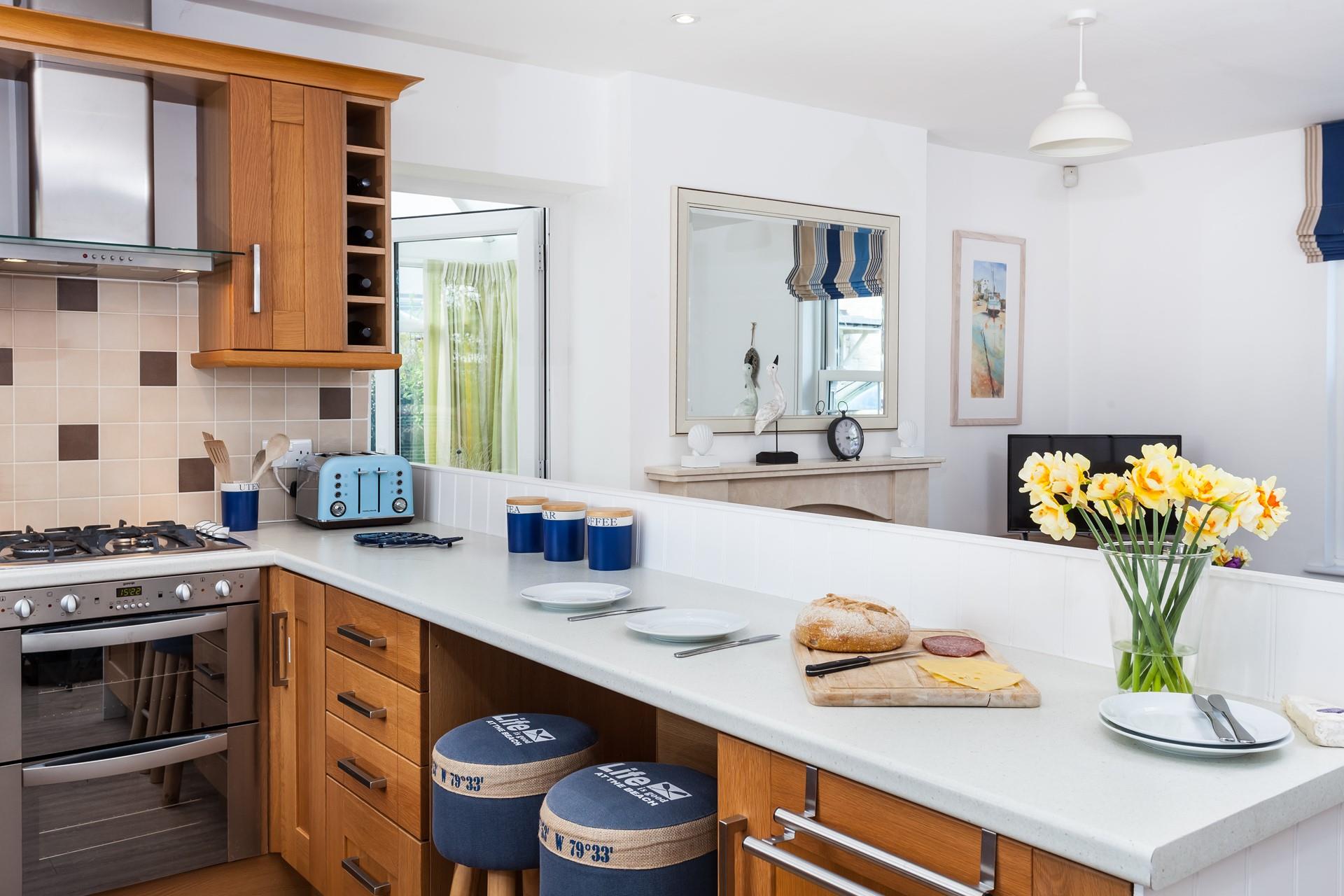 Buy some fresh ingredients locally to rustle up a tasty feast for the family.