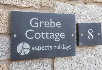 Let your stresses drift away when you see our Aspects slate sign.