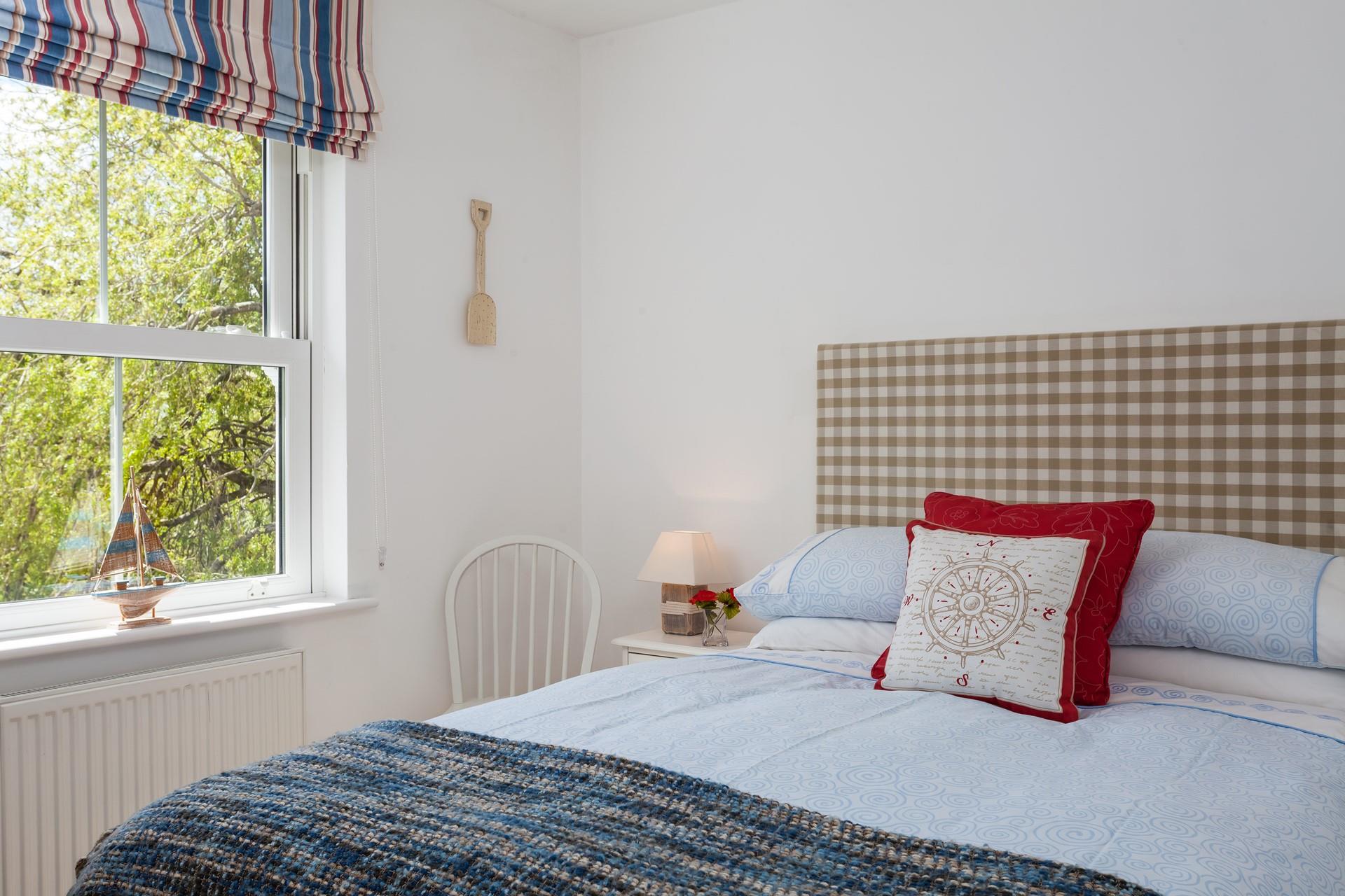 Tuck into the soft sheets and drift off for a peaceful night's sleep.