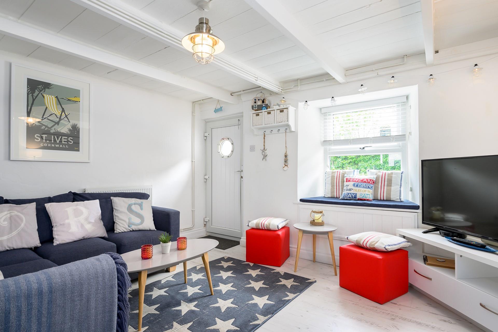 Snuggle up in the window seat and lose yourself in a good book.