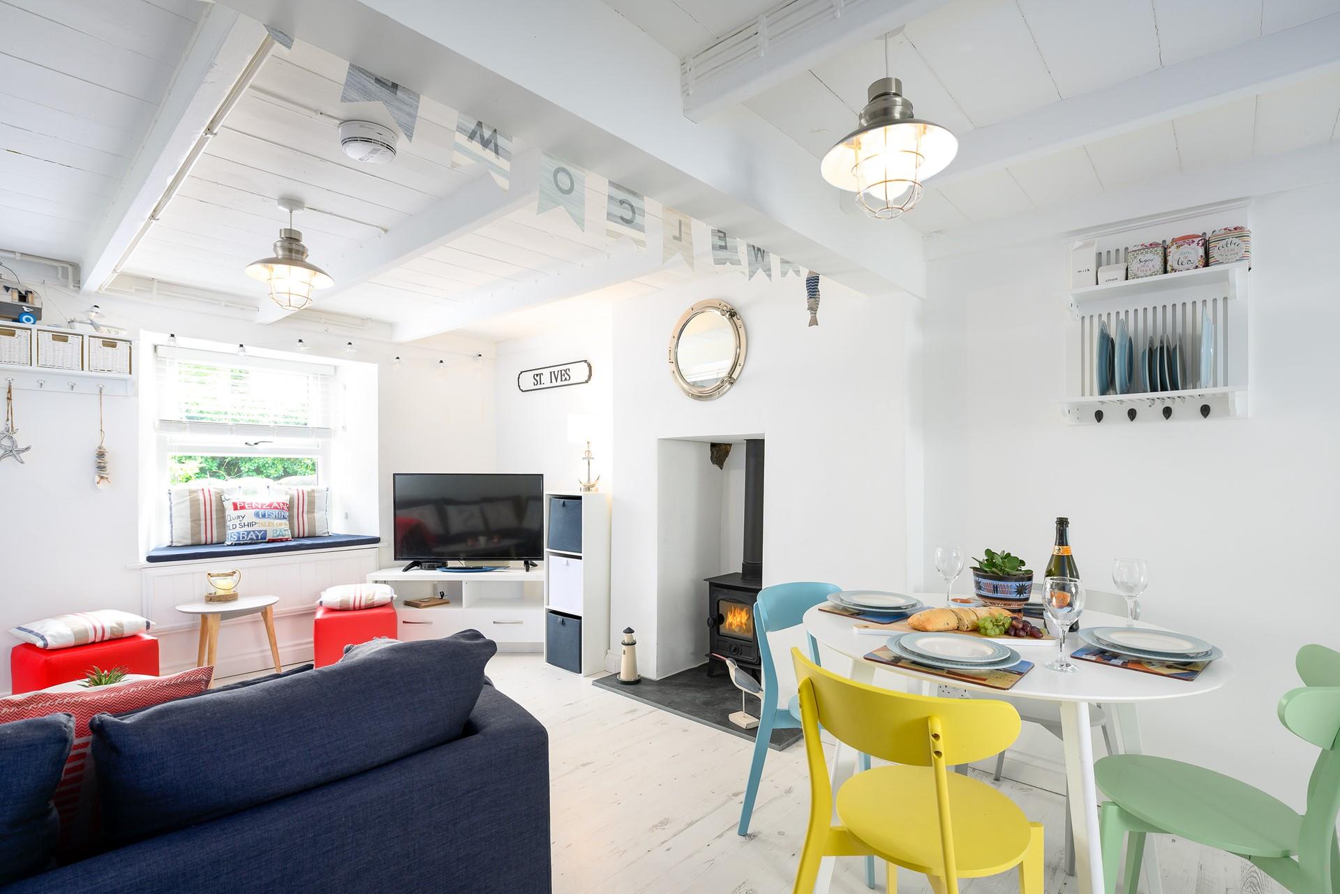 The dining area offers ample space for your loved ones to spend quality time together whilst enjoying home-cooked meals.